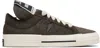 Rick Owens Drkshdw Gray Converse Edition Onestr Sneakers In Brown