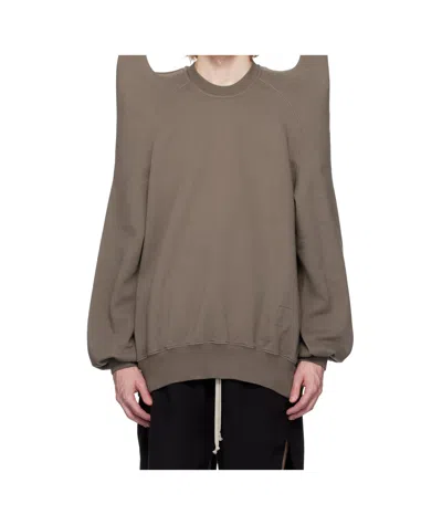RICK OWENS DRKSHDW GRAY HOLLYWOOD TECSWEAT SWEATSHIRT