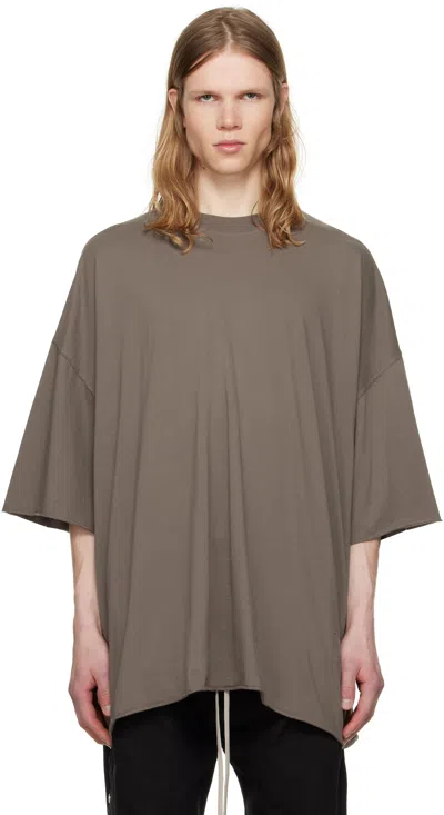 RICK OWENS DRKSHDW GRAY HOLLYWOOD TOMMY T-SHIRT