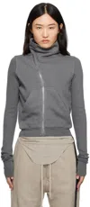 RICK OWENS DRKSHDW GRAY PORTERVILLE MOUNTAIN SWEATSHIRT