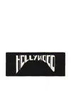 Rick Owens Drkshdw Headband In Black & Pearl