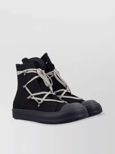 Rick Owens Drkshdw Hexa High-top Canvas Sneakers