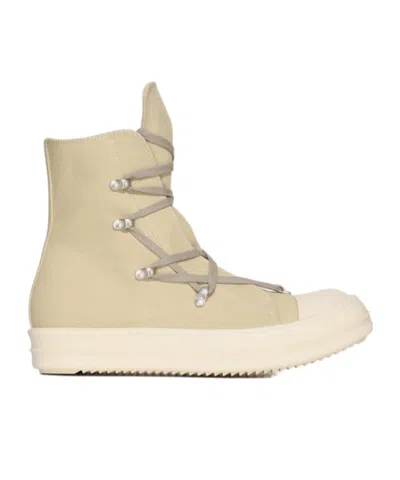 Rick Owens Drkshdw Hexa High-top Casual Shoes In Nude