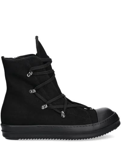 Rick Owens Drkshdw Hexa Lace-up High-top Sneakers In Black