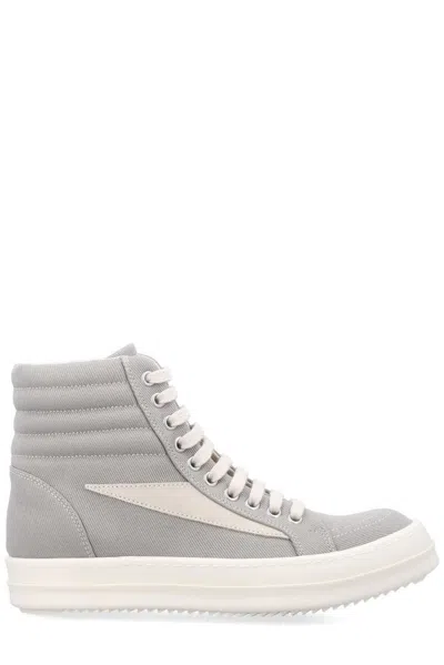 Rick Owens Drkshdw Vintage High Woman Sneaks In Grey