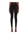 Rick Owens Drkshdw High-rise Skinny Jeans In Black