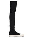 Rick Owens Drkshdw Drkshdw By Rick Owens Woman Boot Black Size 8 Textile Fibers In Black