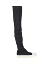 Rick Owens Drkshdw 'high Sock Sneaks' Boots In Black