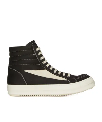 RICK OWENS DRKSHDW RICK OWENS DRKSHDW HIGH-TOP LACE-UP SNEAKERS