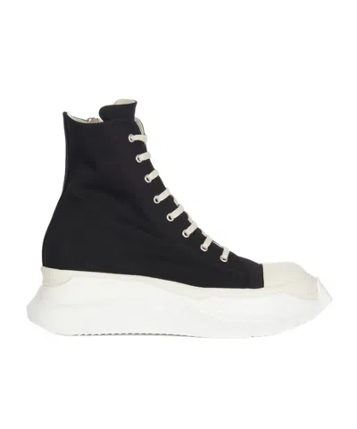 Rick Owens Drkshdw High-top Lace-up Sneakers In Black