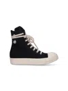 Rick Owens Drkshdw Lace-up High-top Casual Shoes In Black  
