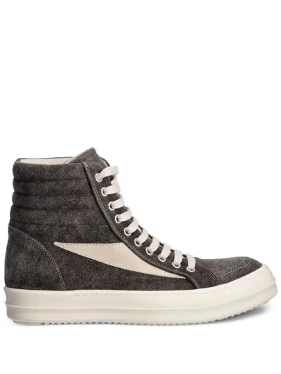 Rick Owens Drkshdw Drkshdw By Rick Owens Woman Sneakers Black Size 8 Textile Fibers