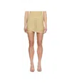 Rick Owens Drkshdw Beige Hollywood Buds Shorts In Nude