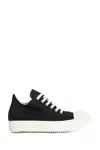 Rick Owens Drkshdw Hollywood Canvas Sneaks In Black