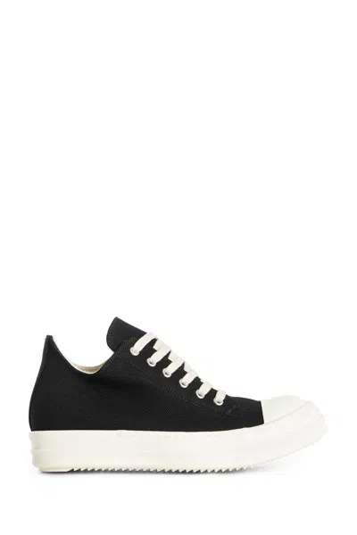 Rick Owens Drkshdw Hollywood Canvas Sneaks In Black