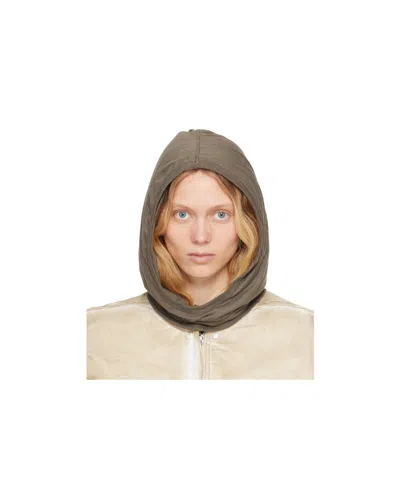 Rick Owens Drkshdw Hollywood Grace Hood In Nude