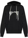 Rick Owens Drkshdw Drkshdw By Rick Owens Oversized Hoodie Black And Milk In Black