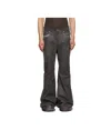 Rick Owens Drkshdw Gray Hollywood Bias Bootcut Jeans In Black