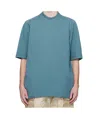 Rick Owens Drkshdw Blue Hollywood Jumbo Ss T-shirt In Blue