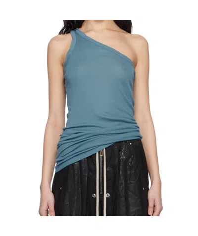 RICK OWENS DRKSHDW HOLLYWOOD ONE SHOULDER TANK TOP
