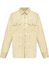 Rick Owens Drkshdw Hollywood Overshirt In Neutrals