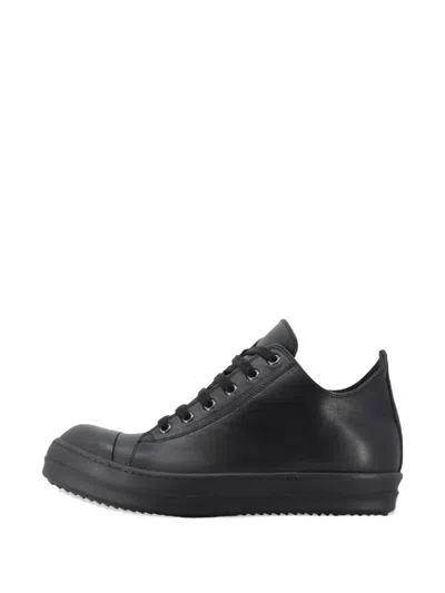 Rick Owens Drkshdw Hollywood Runway Low-top Sneakers In Black