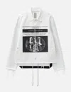 Rick Owens Drkshdw Hollywood Snapfront Opera Printed Jacket