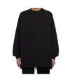 Rick Owens Drkshdw Black Hollywood Tommy Ls Sweat T-shirt In Black