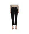 Rick Owens Drkshdw Black Hollywood Vdd Trousers In Black