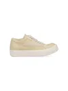 Rick Owens Drkshdw Vintage Low Top Sneakers In Beige