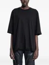 Rick Owens Drkshdw Hollywood Walrus T-shirt In Black