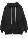 Rick Owens Drkshdw Drkshdw By Rick Owens Man Jacket Black Size L Polyamide In Black
