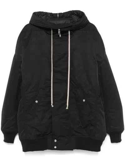 RICK OWENS DRKSHDW HOODED BOMBER JACKET