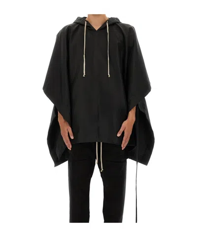 RICK OWENS DRKSHDW HOODED CLOAK