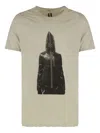 Rick Owens Drkshdw Hooded Figure-print T-shirt