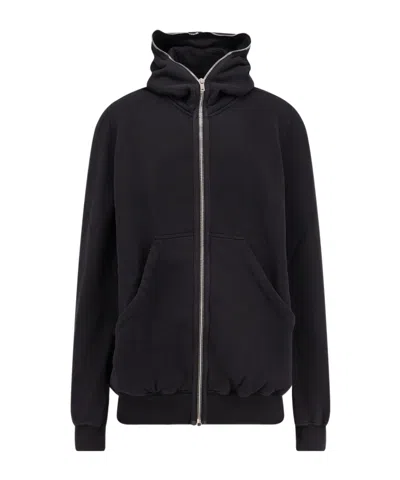 RICK OWENS DRKSHDW HOODED SWEATSHIRT
