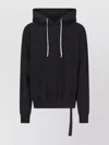 Rick Owens Drkshdw Hooded Sweatshirt Kangaroo Pocket In Black