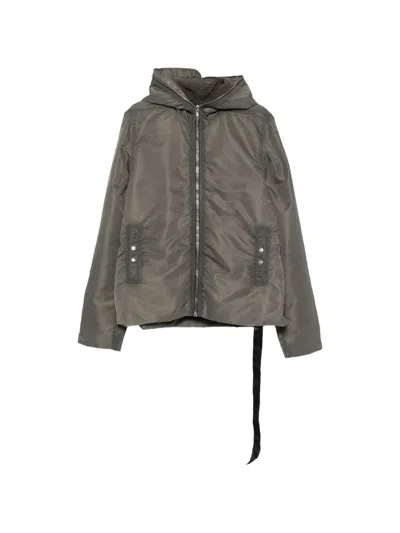 Rick Owens Drkshdw Hooded Zip-up Jacket In Multi