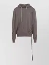 Rick Owens Drkshdw Hoodie Oversized Adjustable Hood