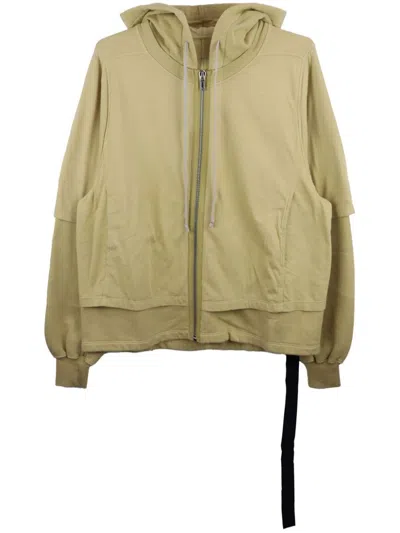 Rick Owens Drkshdw Hustler Hoodie In グリーン