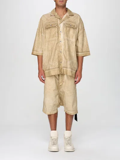 Rick Owens Drkshdw Hemd  Herren Farbe Beige In Sand