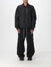 Rick Owens Drkshdw Modern Collared Jacket Zipper Pockets In Black