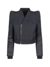 Rick Owens Drkshdw 'metro Bomber' Jacket In Black