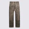 Rick Owens Drkshdw Straight Leg Trousers With Distinctive Print