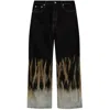 Rick Owens Drkshdw Black Porterville Double Jumbo Belas Cargo Pants In Black