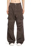 Rick Owens Drkshdw Gray Concordians Stefan Cargo Pants In Brown