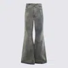 Rick Owens Drkshdw Jeans Mineral Pearl In Gray