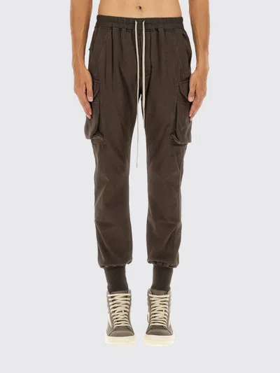 RICK OWENS DRKSHDW PANTS RICK OWENS DRKSHDW MEN COLOR BROWN,H54818032