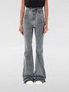 Rick Owens Drkshdw Drkshdw By Rick Owens Woman Jeans Blue Size 26 Cotton, Elastomultiester, Rubber In Blau