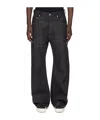 Rick Owens Drkshdw Jeans With Belt Loops In Black